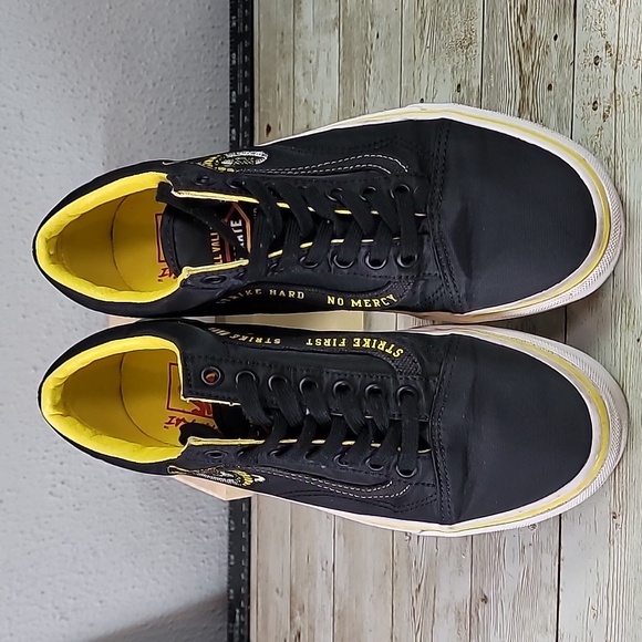 VANS Old Skool Cobra Kai Black Low Skate Shoes Canvas‎ Men's 6.5 Women's 8 - Picture 7 of 7